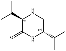 Piperazinone, 3,6-bis(1-methylethyl)-, trans- (9CI) Struktur