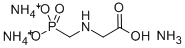 Ammonium glyphosate Structure