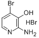 2-AMINO-3-HYDROXY-4-BROMOPYRIDINE HBR Struktur