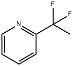 Pyridine, 2-(1,1-difluoroethyl)- (9CI) Struktur