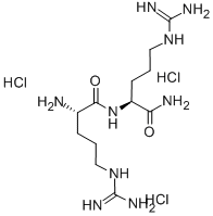 H-ARG-ARG-NH2 3 HCL Struktur