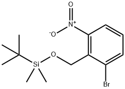 (2-broMo-6-nitrobenzyloxy)(tert-butyl)diMethylsilane Struktur