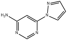 6-(1H-Pyrazol-1-yl)pyrimidin-4-amine Struktur