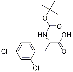 Boc-D-2,4-Dichlorophenylalanine Struktur