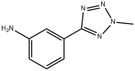 3-(2-methyl-2H-tetrazol-5-yl)aniline(SALTDATA: FREE) Struktur