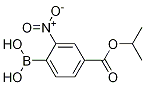 4-(Isopropoxycarbonyl)-2-nitrophenylboronic acid Struktur