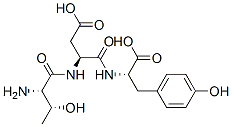 threonyl-aspartyl-tyrosine Struktur