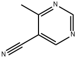 4-Methyl-5-cyano-pyriMidine Struktur