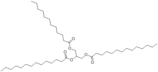 1,2-DIMYRISTOYL-3-LAUROYL-RAC-GLYCEROL Struktur