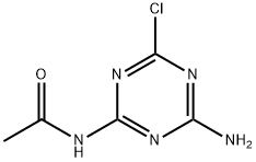 2-Chloro-4-acetaMido-6-aMino-s-triazine Struktur