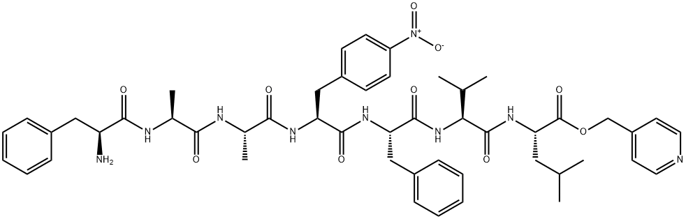 PHE-ALA-ALA-P-NITRO-PHE-PHE-VAL-LEU 4-PYRIDYLMETHYL ESTER price.