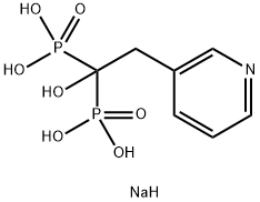 Sodium risedronate Structure