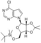 6-Chloro-7-deaza-9-(5'-O-tert-butyldimethylsilyl-2',3'-O-isopropylidene-b-D-ribofuranosyl)purine price.