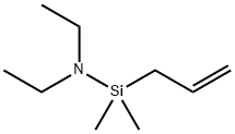 ALLYL(DIETHYLAMINO)DIMETHYLSILANE Struktur