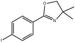 4,5-DIHYDRO-2-(4-IODOPHENYL)-4,4-DIMETHYLOXAZOLE Struktur