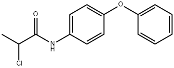 Propanamide, 2-chloro-N-(4-phenoxyphenyl)- Struktur