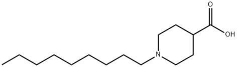 1-Nonylpiperidin-4-carboxylic acid Struktur