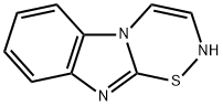 2H-1,2,5-Thiadiazino[5,6-a]benzimidazole(9CI) Struktur