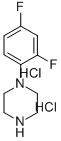 1-(2,4-DIFLUOROPHENYL)PIPERAZINE DIHYDROCHLORIDE Struktur