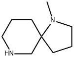 1,7-Diazaspiro[4.5]decane, 1-Methyl- Struktur