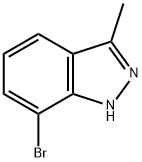 1H-Indazole, 7-bromo-3-methyl- Struktur