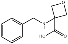 3-(芐氨基)氧雜環(huán)丁烷-3-羧酸, 1159738-31-4, 結(jié)構(gòu)式