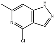 1H-Pyrazolo[4,3-c]pyridine,4-chloro-6-Methyl- Struktur