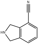 2,3-dihydro-1H-Isoindole-4-carbonitrile Struktur