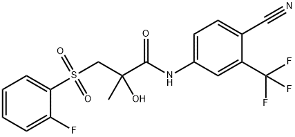 N-[4-Cyano-3-(trifluoromethyl)phenyl]-3-[(2-fluorophenyl)sulfonyl]-2-hydroxy-2-methylpropanamide price.