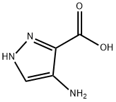 1H-Pyrazole-3-carboxylicacid,4-amino- Struktur