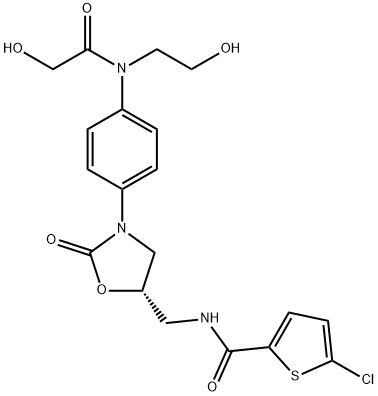 Rivaroxaban Diol (Mixture of Diastereomers) Struktur