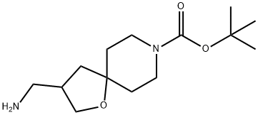 1-Oxa-8-azaspiro[4.5]decane-8-carboxylic acid, 3-(aMinoMethyl)-, 1,1-diMethylethyl ester|1160246-96-7