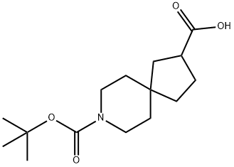 8-(叔-丁氧基羰基)-8-氮雜螺[4.5]癸烷-2-羧酸, 1160247-17-5, 結(jié)構(gòu)式