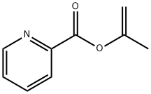 2-Pyridinecarboxylicacid,1-methylethenylester(9CI) Struktur