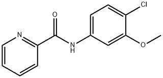 N-(4-Chloro-3-methoxyphenyl)-2-pyridinecarboxamide