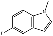 1H-Indole,5-fluoro-1-methyl-(9CI) Struktur