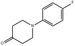 1-(4-FLUORO-PHENYL)-PIPERIDIN-4-ONE Struktur