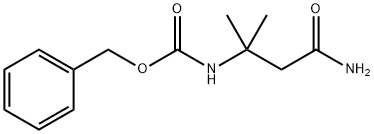 benzyl 4-aMino-2-Methyl-4-oxobutan-2-ylcarbaMate Struktur