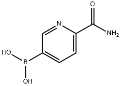 6-CarbaMoylpyridine-3-boronic acid Struktur