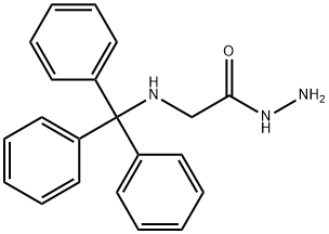 N-TRITYLGLYCINE HYDRAZIDE Struktur