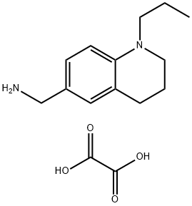 C-(1-Propyl-1,2,3,4-tetrahydro-quinolin-6-yl)-methylamine oxalate Struktur