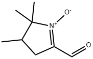 2H-Pyrrole-5-carboxaldehyde, 3,4-dihydro-2,2,3-trimethyl-, 1-oxide (9CI) Struktur