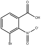 3-BROMO-2-NITRO-BENZOIC ACID Struktur