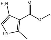 1H-Pyrrole-3-carboxylicacid,4-amino-2-methyl-,methylester(9CI) Struktur