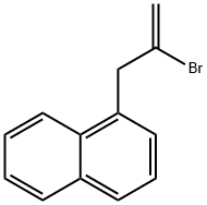 2-BROMO-3-(1-NAPHTHYL)-1-PROPENE Struktur