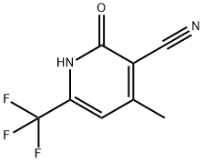 2-HYDROXY-4-METHYL-6-TRIFLUOROMETHYL-NICOTINNITRILE Struktur