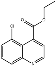 ethyl 5-chloroquinoline-4-carboxylate Struktur