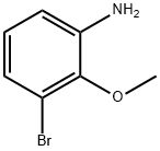 3-bromo-2-methoxyaniline Struktur