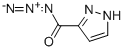 PYRAZOLE-3-CARBONYL AZIDE Struktur