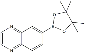 喹喔啉-6-硼酸頻那醇酯, 1167418-13-4, 結(jié)構(gòu)式